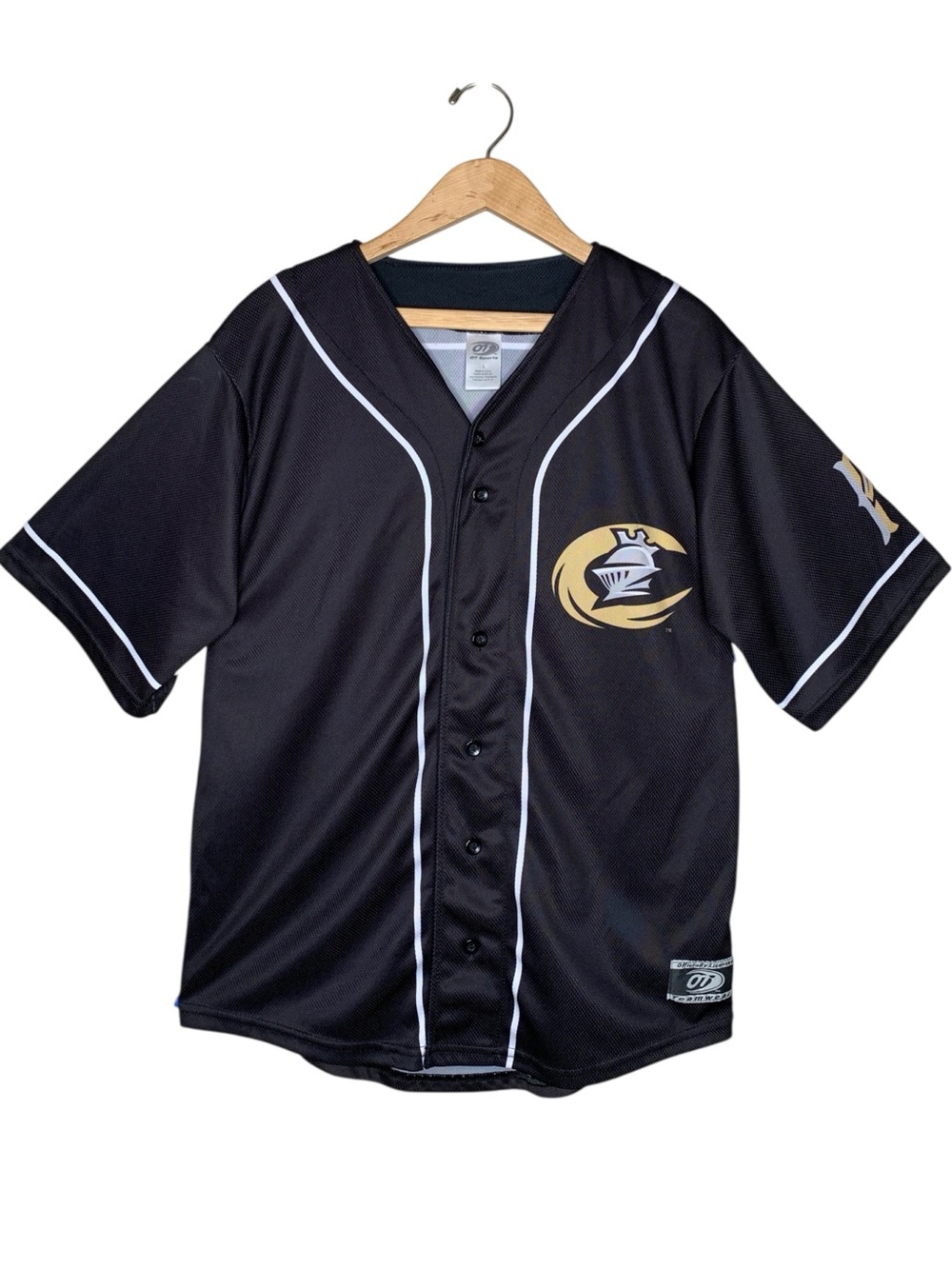 OT Sports Charlotte Knights Jersey MiLB Minor League Baseball Mens Size L Blank